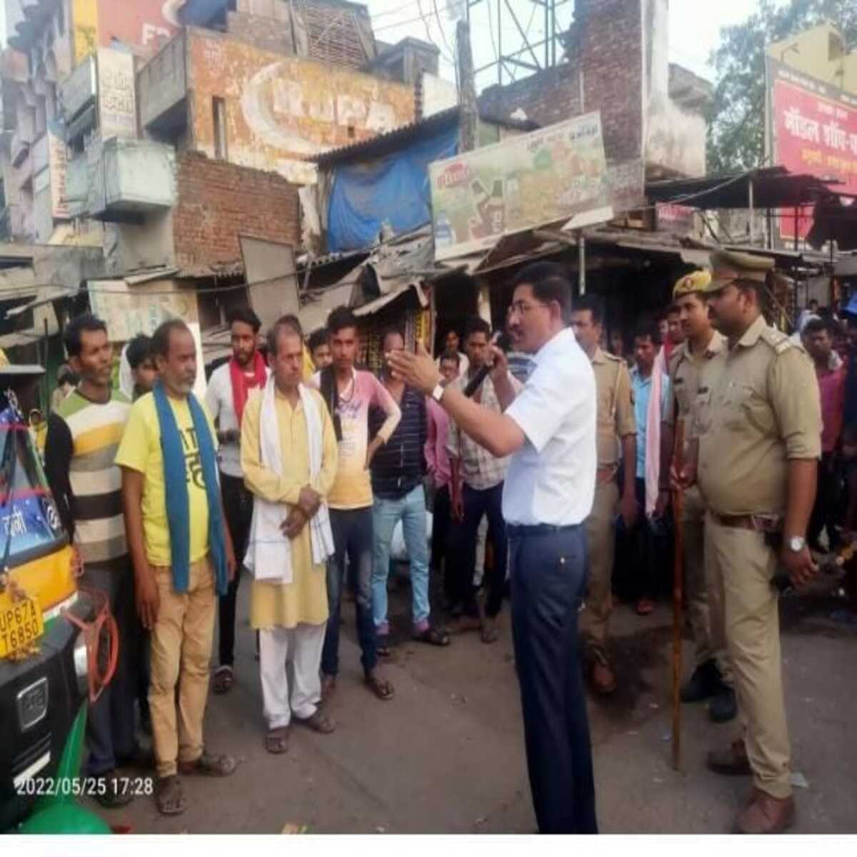 चंदौली: मुगलसराय में जाम