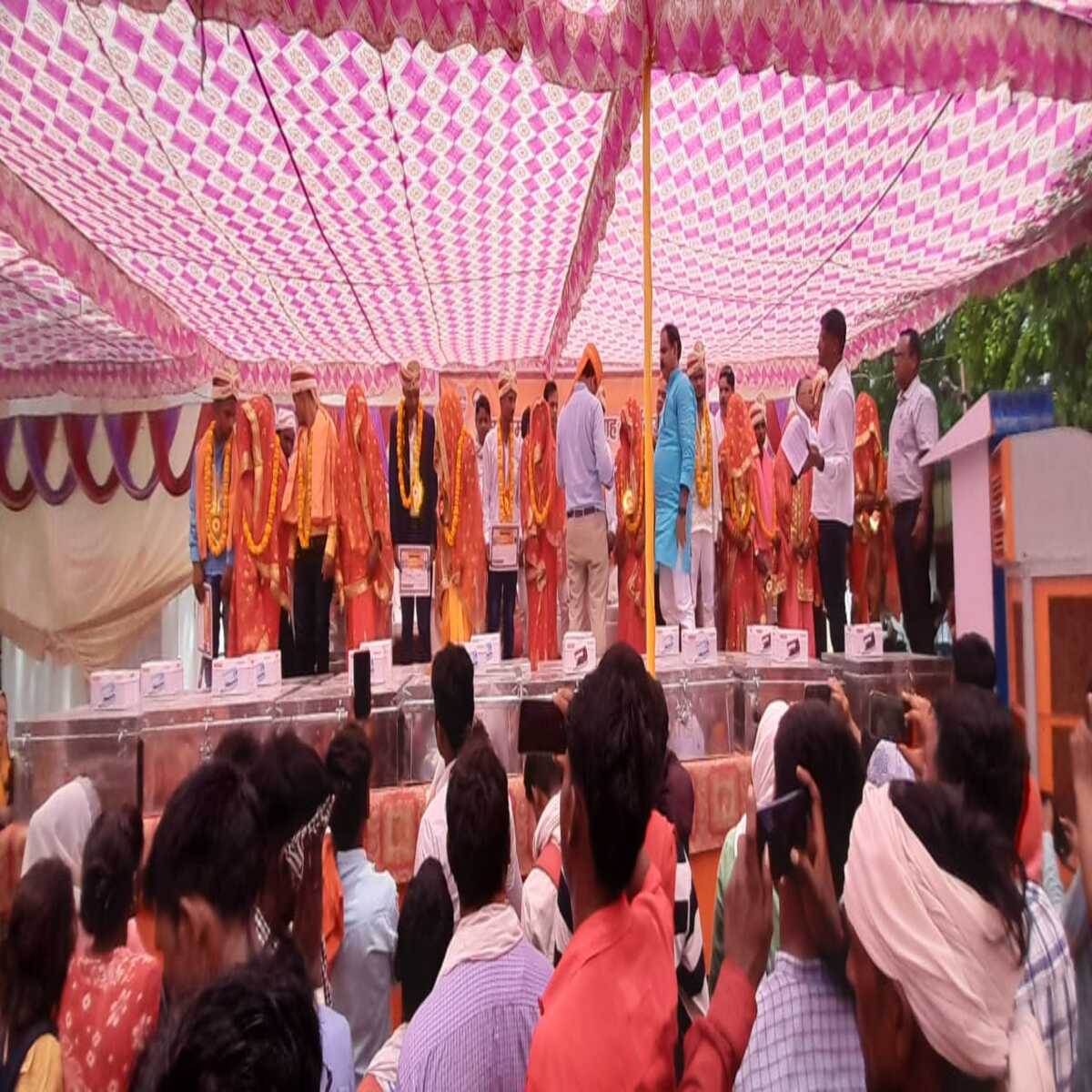 चंदौली: वैदिक मंत्रोच्चार के