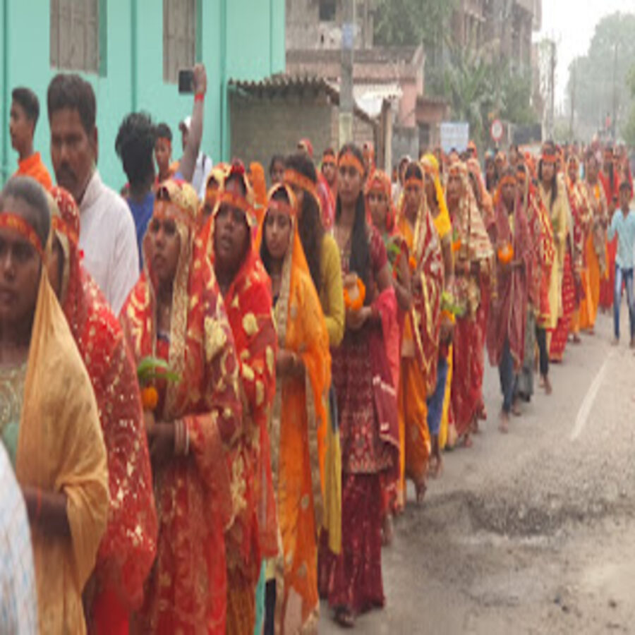 हाजीपुर: महुआ में अष्टयाम