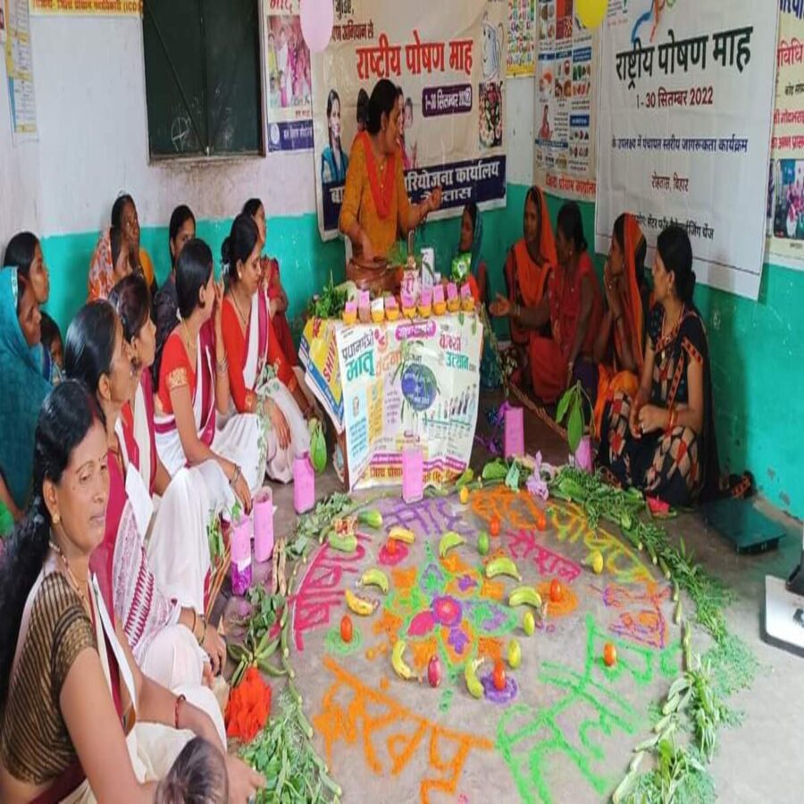 पोषण माह अभियान के