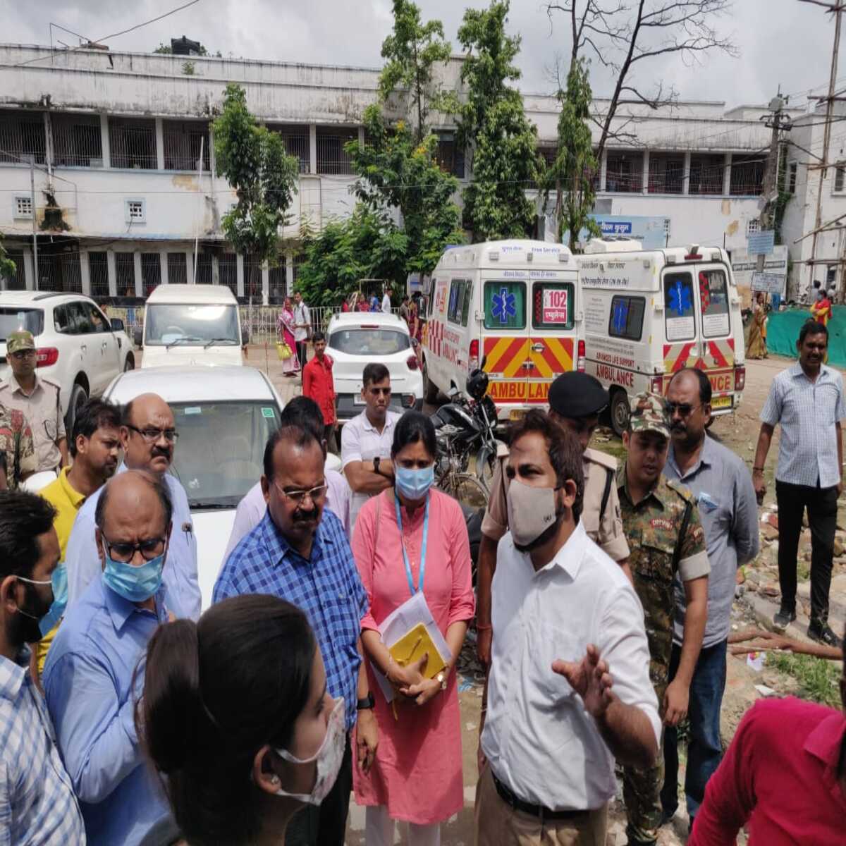 वैशाली डीएम ने किया