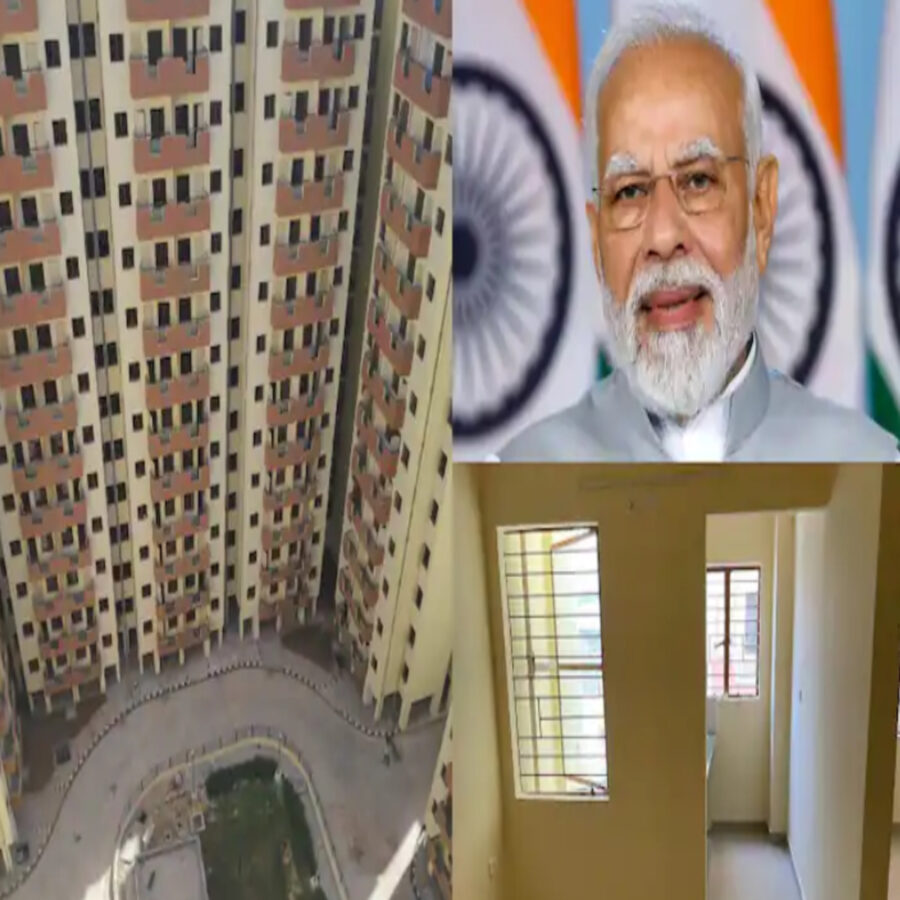 PM MODI ने झुग्गीवासियों
