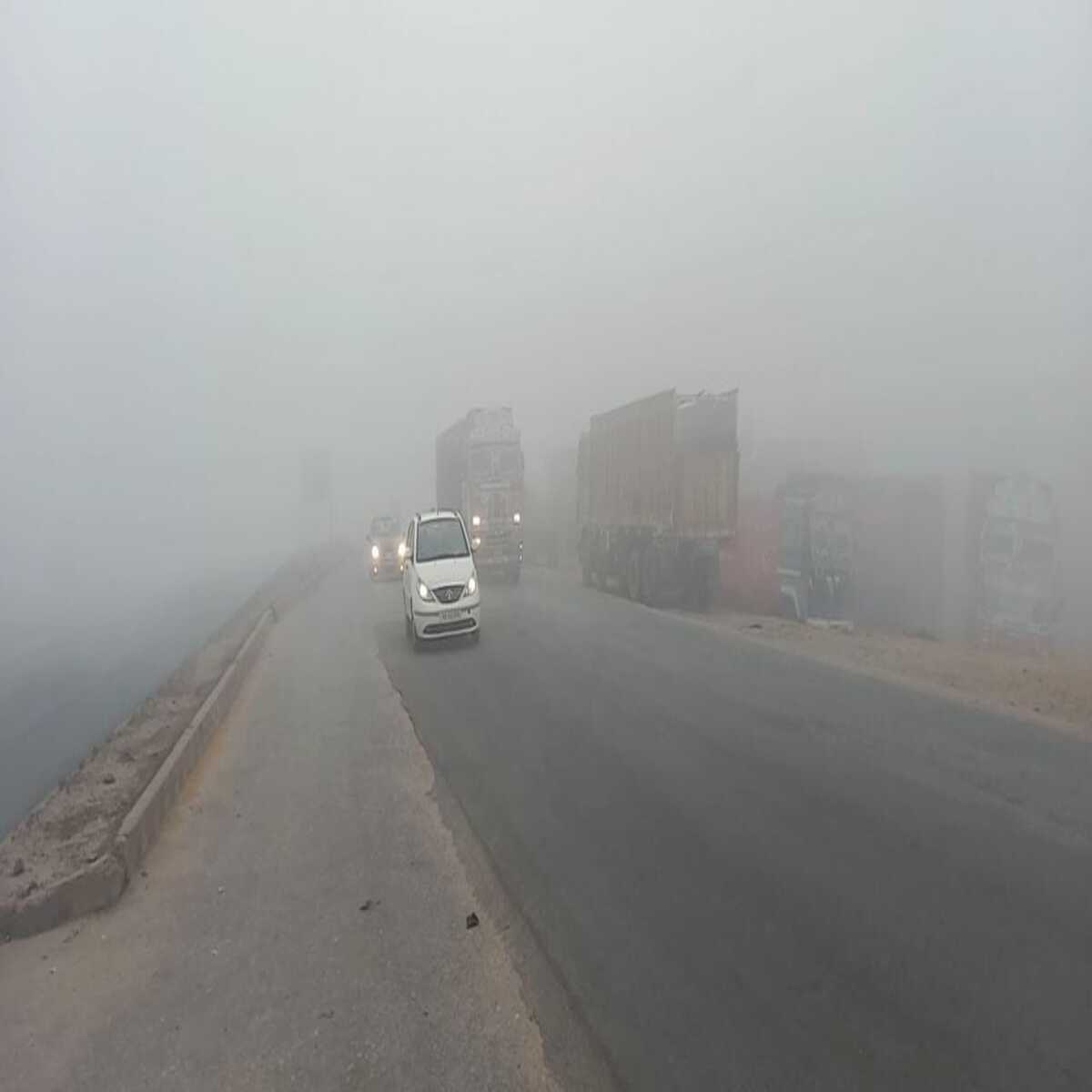 तापमान गिरने से शीतलहर