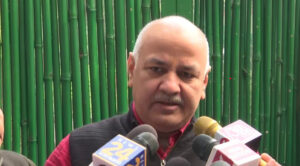 दिल्ली उपमुख्यमंत्री मनीष सिसोदिया
