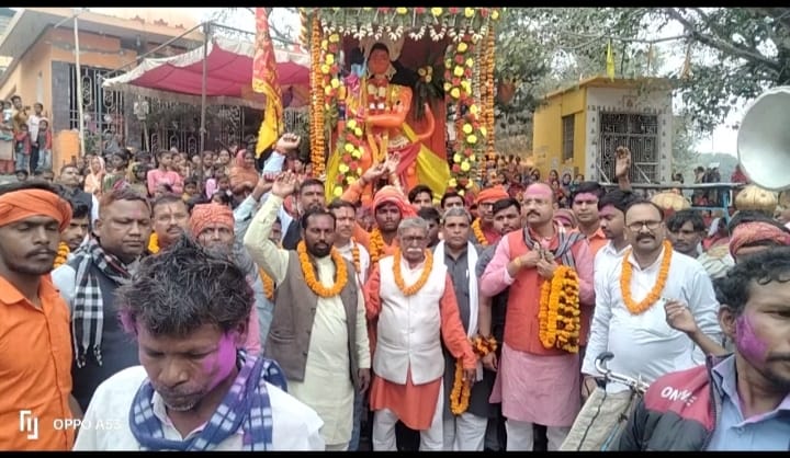 निकला भव्य महावीरी जुलुश