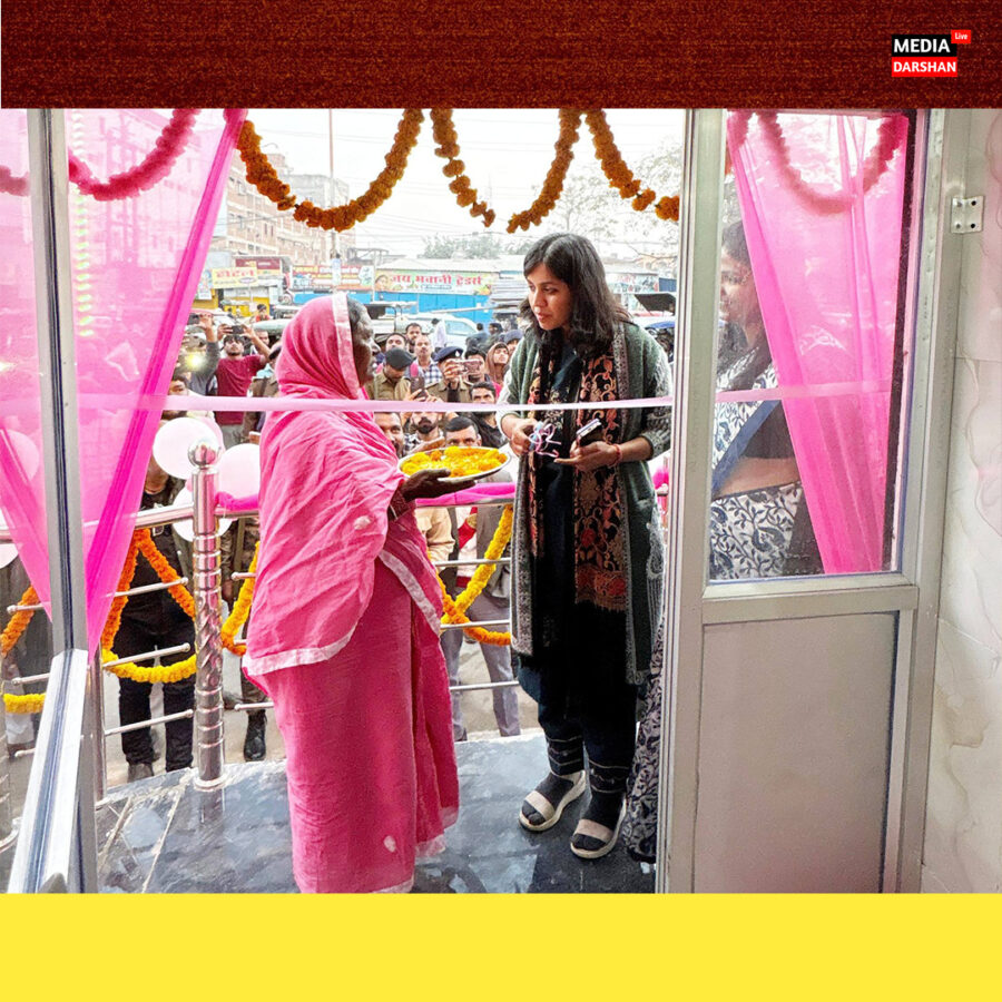 दो अत्याधुनिक पिंक टॉयलेट